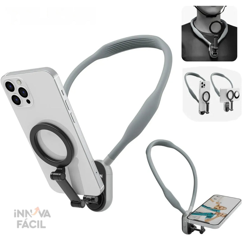 Suporte Magnético de Pescoço NeckMag Pro | Innova Fácil