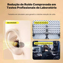 Tampões Auditivos De Silicone StopNoise Redução De Ruído 32dB Reutilizáveis | Innova Fácil