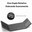 Teclado Dobrável Bluetooth Com Touchpad – Portabilidade E Conforto | Innova Fácil
