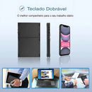 Teclado Dobrável Bluetooth Com Touchpad – Portabilidade E Conforto | Innova Fácil