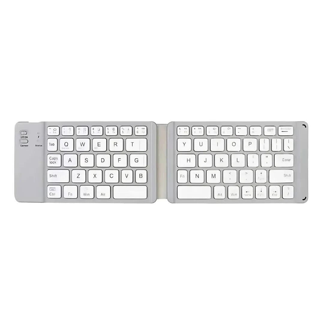 Teclado Dobrável Bluetooth Com Touchpad – Portabilidade E Conforto | Innova Fácil