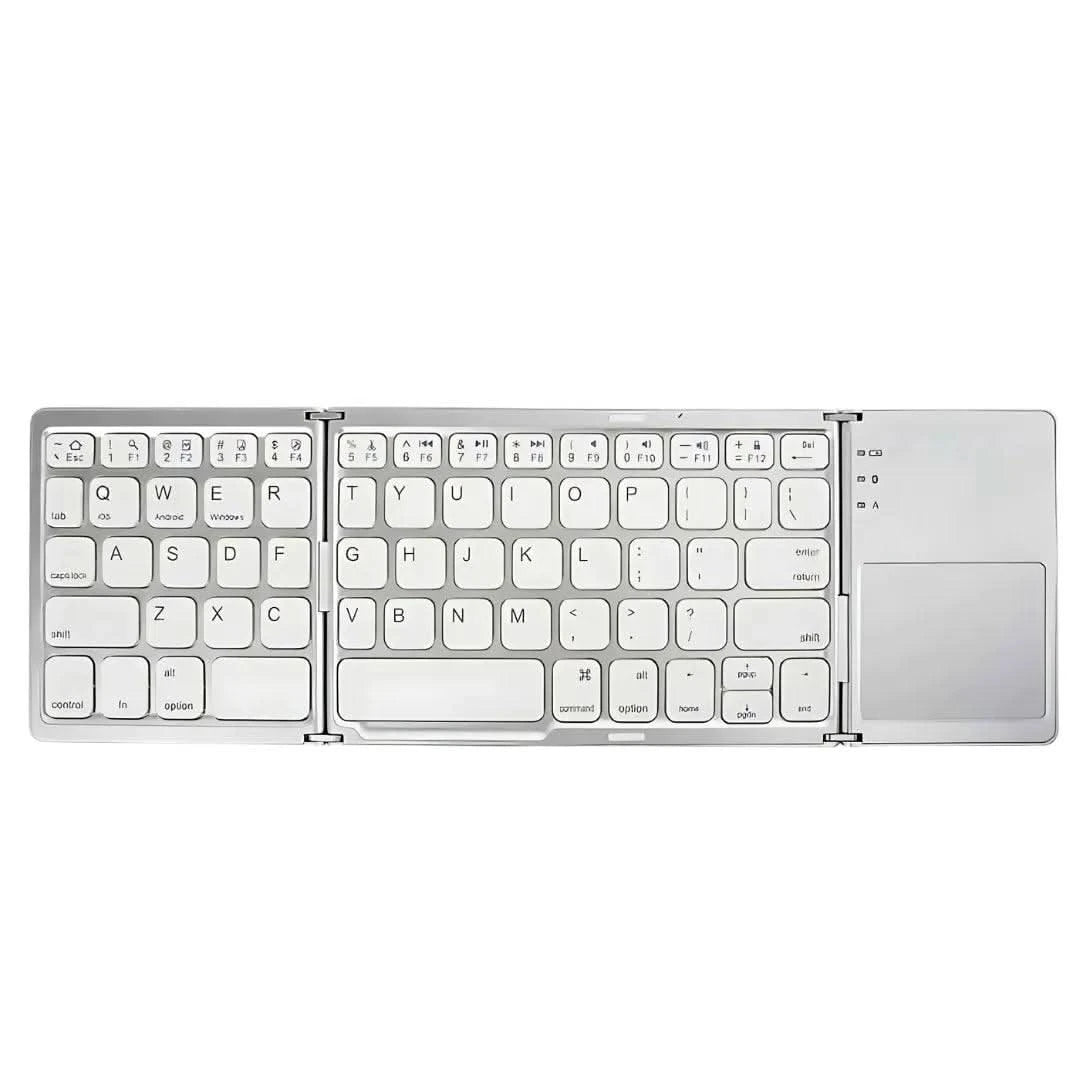Teclado Dobrável Bluetooth Com Touchpad – Portabilidade E Conforto | Innova Fácil