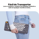 Teclado Numérico K01B Sem Fio 3 em 1  com Conexão Bluetooth | Innova Fácil