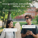 Óculos Tradutores SoundView XG88 Pro – Tradução Instantânea e Áudio Hi-Fi | Innova Fácil